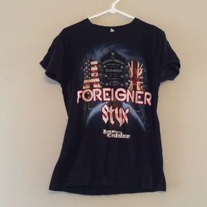 Styx Foreigner Dan Felder Tour Tee P2
